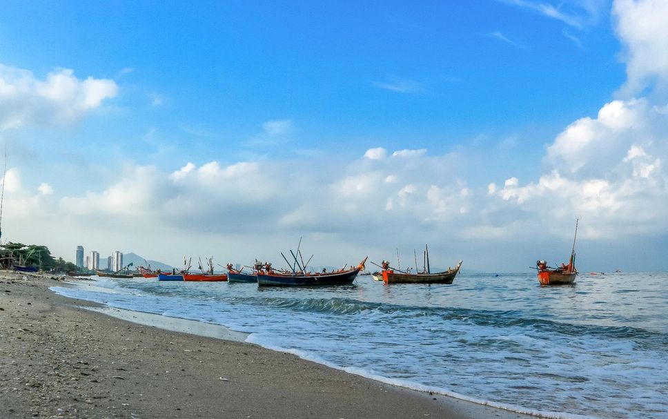 해변 사진