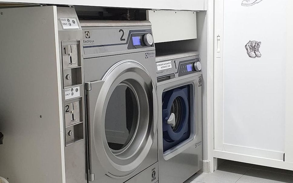 세탁 시설 사진