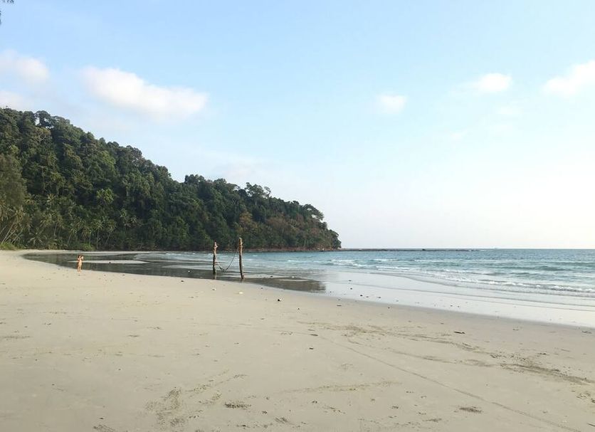 해변 사진