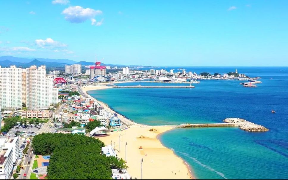 해변 사진