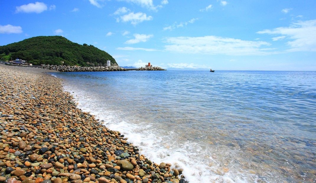 해변 사진