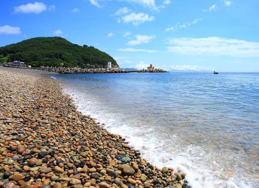 해변 사진