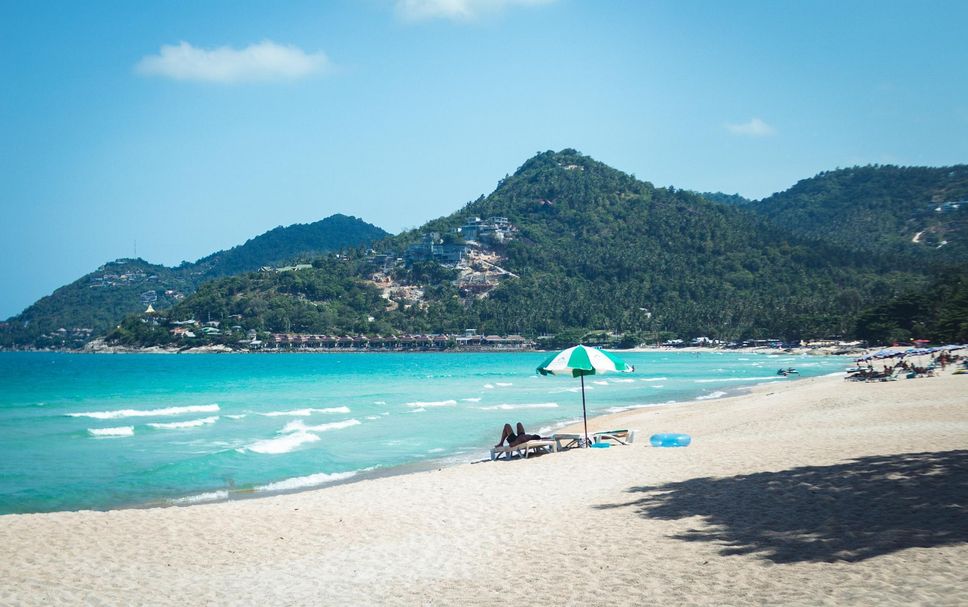 해변 사진