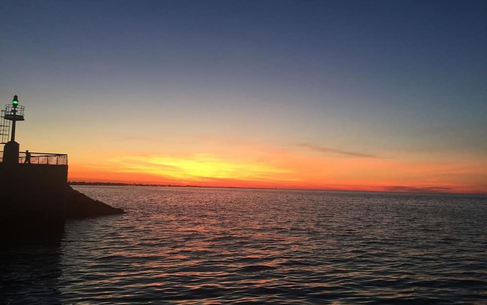 해변 사진
