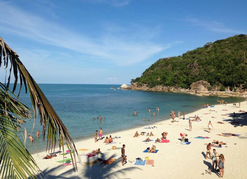 해변 사진