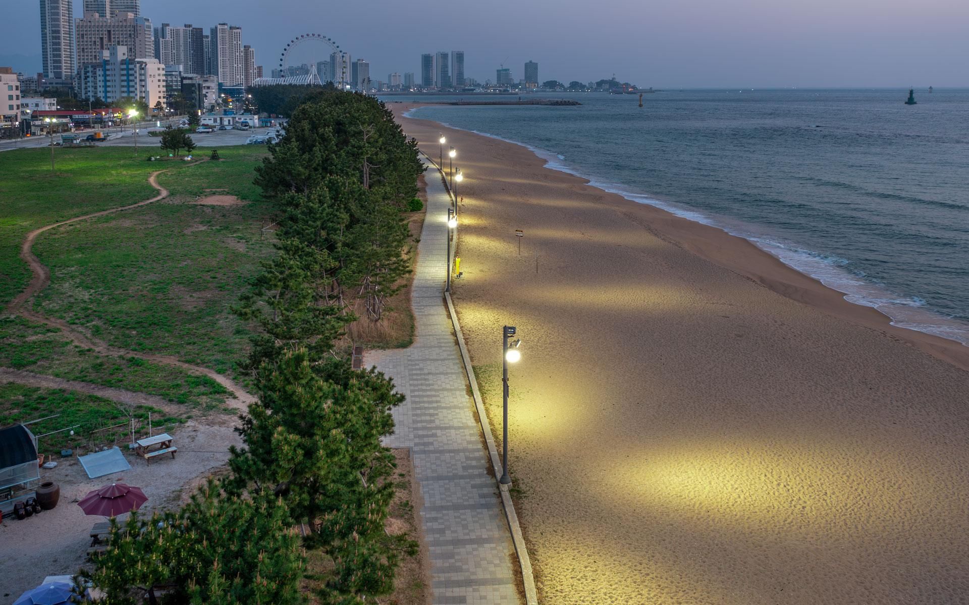 해변 사진