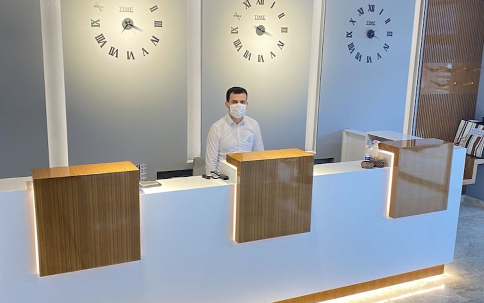 프론트 데스크 사진