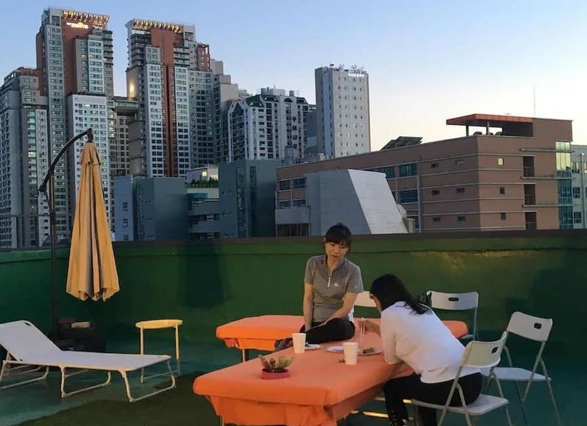 발코니 사진