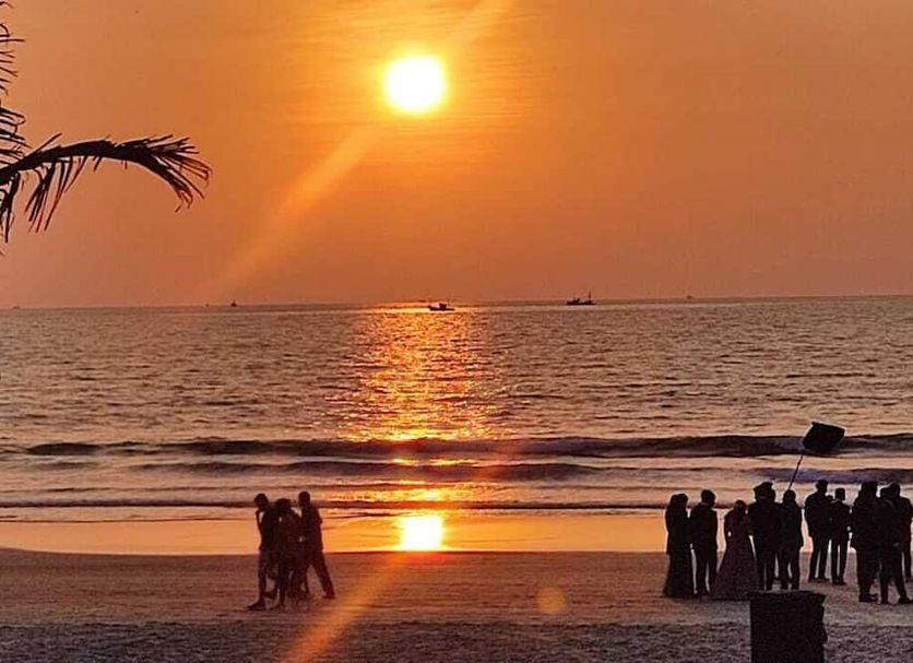 해변 사진